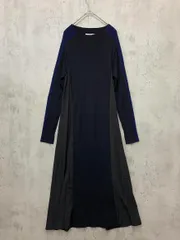 Droite lautreamont ドロワット ロートレアモン 3801-26033 バイカラー ワンピース size2/ブラック ■◆ レディース