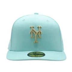 新品未使用 NEWERA ニューエラ 5950 NEYMETCO 50TH BLUTINT UV GRY 59FIFTY ライトブルー 7 1/8サイズ ニューヨークメッツ 中古 4a001309
