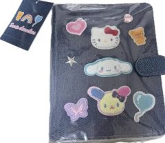 シール帳 バインダー サンリオ デニム ワッペン - メルカリ