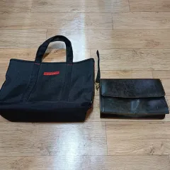 バッグ2種 トートバッグ クラッチバッグ