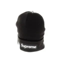 【中古】【未使用】シュプリーム Supreme 2025年秋冬 New Era Box Logo Beanie アクリル ニットキャップ ブラック【メンズ】