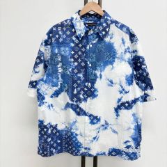 即日発送 極美品 LOUIS VUITTON モノグラムバンダナ シャツ XS - メルカリ