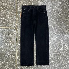Levi's 501 LOOSE W34 L32 ストレートデニム BLACK - メルカリ