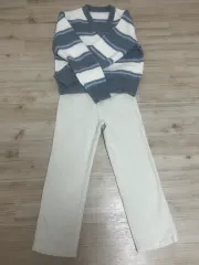 ニットセットコーデ