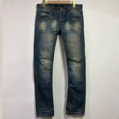 Pledge サイドポケット付きスリムデニム 48 プレッジ ナンバーナイン