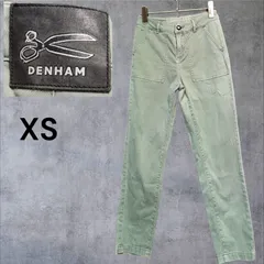 DENHAM デンハム ベイカーパンツ レディース カーゴパンツ コットンストレッチ ワークパンツ 細身 ストレートシルエット カジュアル ボトムス 美品 レディース XSサイズ相当のサムネイル
