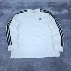 adidas 80s LA Cali Tee L ホワイト/ブラウン - メルカリ