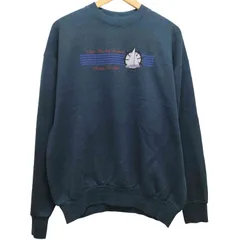 フルーツオブザルーム FRUIT OF THE LOOM MADE IN CANADA フロントプリントクルーネックスウェット メンズ  XL