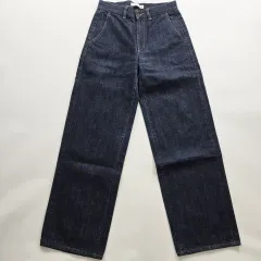 UNIQLO ユニクロ ワイド インディゴデニム ジーン サイズ27 R4938