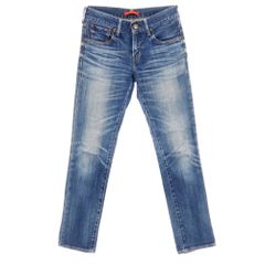 レッドカード32527▽ストレッチボーイフレンドクロップド▽24▽W約72cm