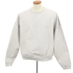 【中古】マーカウェア markaware コットン オーバーサイズ クルーネック スウェット ライトグレー【サイズ2】【メンズ】のサムネイル
