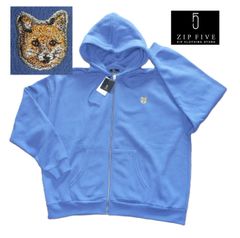 ZIP FIVE lightning パーカー グレー Mサイズ - メルカリ