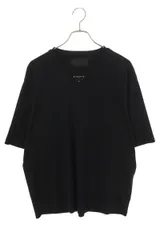 プラダ  UJN861 三角ロゴプレートコットンTシャツ メンズ M