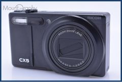 RICOH CX5 ブラック 動作品 充電器、説明書付 美品 高倍率ズーム