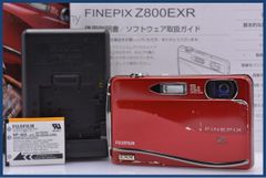 【動作保証】 富士フイルム FUJIFILM FinePix Z800 EXR 5x 元箱、バッテリー、充電器、取扱説明書付属 同梱無料 #am6147 動作保証】 富士フイルム FUJIFILM FinePix Z800 EXR 5x 元箱