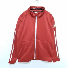 アディダス ジュニア 起毛 トレーナー ジップアップ 150_W0574