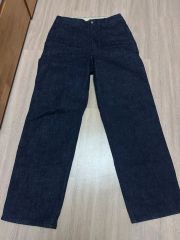 CIOTA シオタ 13.5oz ワイドテーパードデニム ミディアムグレー 34 