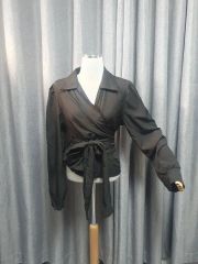 【新品】LINKABLE/デニムパフトップス/ブラック 新品】LINKABLE/デニムパフトップス/ブラック | Mercari