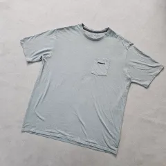 L patagonia パタゴニア スモールロゴ ポケット 半袖Tシャツ 0410Y