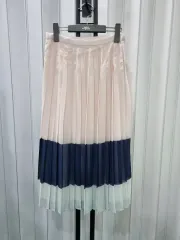 CLUB MONACO バイカラ― プリーツ スカートのサムネイル