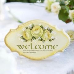 イマン　ダイアナローズ　Welcomeボード お値下げ♡イマンダイアナローズWelcomeウェルカムボードマニー
