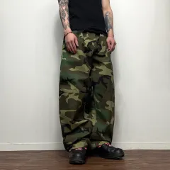 90s ミリタリー ヴィンテージ 1st ウッドランド カモ GORE-TEX パンツ