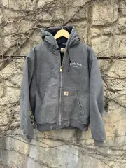 Carhartt カーハート ヴィンテージ j140 gvl グレー フェイディング ダック アクティブ フード WHO ウォーク ジャケットのサムネイル