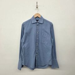 70s LANVIN コットンソリッドボックスシャツ 名作 初期 - メルカリ