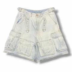 VETEMENTS 24SS MULTIPOCKET CARGO DENIM SHORTS マルチポケットカーゴパデニムショーツ ハーフパンツ ヴェトモン UE64SS100 インディゴ 30 （10457M）のサムネイル