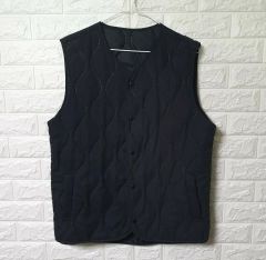 SOPHNET. キルティング 中綿ベスト ジャケット ブラック カーキ L