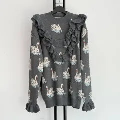 正規品 ステラ マッカートニー Stella McCartney ウール100% フリルニットのサムネイル