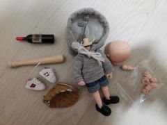 オビツ 30 ボディ 男の子 男性 男 ホワイト 色白 未使用新品 人形