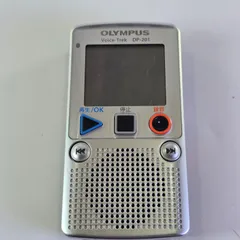 OLYMPUS Voice-Trek DP-201 ボイスレコーダー　動作確認　 オリンパス ボイストレック ICレコーダーのサムネイル