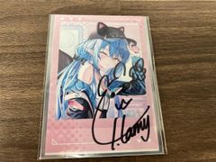 ホロライブ 雪花ラミィ 活動4周年記念 直筆サイン入りチェキ風