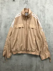 adidas originals アディダスオリジナルス クラシックス パーレイ トラック オーバー ジャケット sizeXS/ベージュ ■■◎レディース