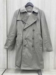 HERNO ヘルノ トレンチコート ダブルブレスト 紺 46 - メルカリ