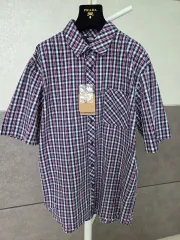 THE NORTH FACE ザノースフェイス シアサッカー 半袖 シャツ 110サイズ (未使用)
