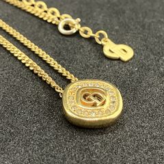 新品同様✨ クリスチャンディオール ネックレス ゴールド タグ付き 