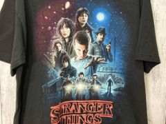 Weber STRANGER THINGS 스트레인저싱스 반소매 T셔츠 블랙 사이즈 XL