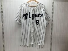 のぶ　新品未使用　阪神タイガース 金本知憲 6番 ユニフォーム L 刺繍 阪神タイガース 金本知憲 ユニフォーム ロゴ、数字は刺繍 6番 Sサイズ