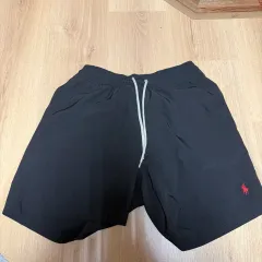 ポロラルフローレン ブラック ハーフパンツ