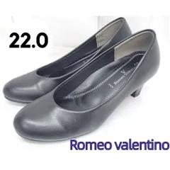 セール品【ロメオ バレンチノ】VB2301 レディース パンプス ヒール Romeo valentino ブラック 22㎝ 260429W005のサムネイル
