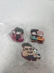 呪術廻戦 キャラクター ラバー キーホルダー セット 3種 まとめ