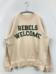 ZARA ザラ スウェット M ベージュ 前面プリント バックプリント 長袖