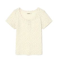 CRANK SEOUL 花柄リブ半袖Tシャツ パンツ セットアップ - メルカリ