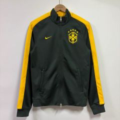 ナイキ☆トラックジャケット☆サッカー☆ブラジル代表モデル☆L☆黄色 