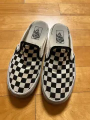 VANS チェッカーボード ミュール スリッポン 240