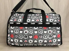 LeSportsac ボストンバッグ リンゴ柄