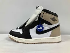 【鑑定済み】【タグ付き】NIKE ナイキ AIR JORDAN 1 RETRO HI OG エアジョーダン 1 レトロ ハイ OG FD2596-021 ラテ スニーカー 24.0cm
