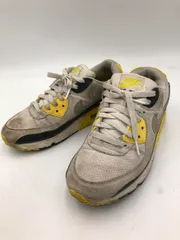 NIKE ナイキ エア マックス 90 DM0029-111 ローカット スニーカー size25cm/白×黄  ■■ レディース